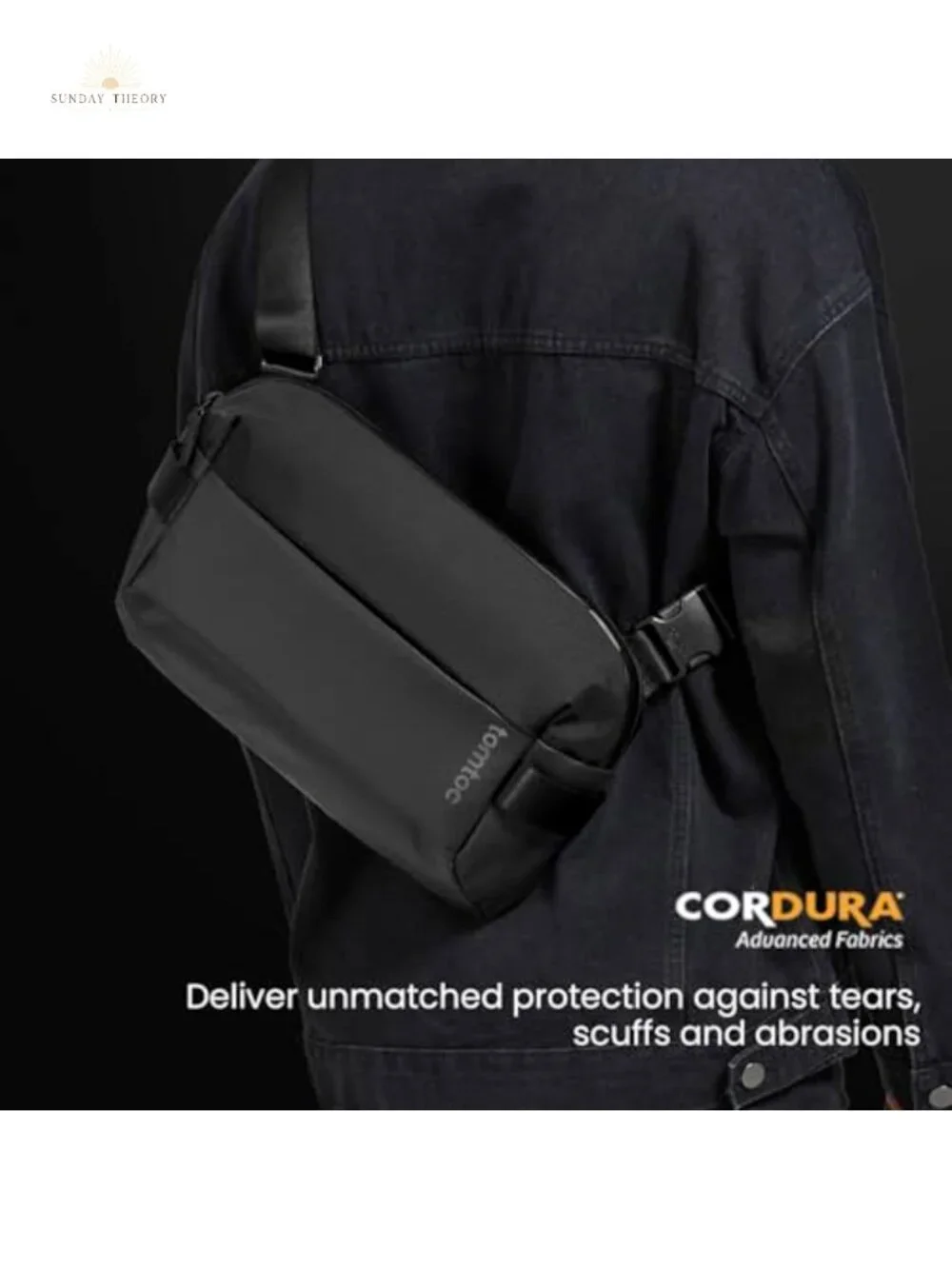 Compact EDC Sling Bag 3L-10L Crossbody Chest Shoulder Pack X-pac Recycled